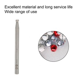 Dapping Doming Punch Block 6 Mm Jewelry Making Metal Forming Tool, Alloy Steel Dapping Doming Punch Professional Dapping Punch for Jewelry Making Metal Forming