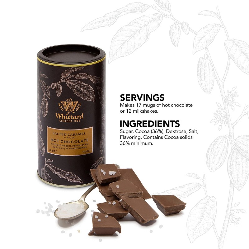 Whittard of Chelsea Salted Caramel Hot Chocolate Drink Mix Powder