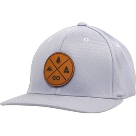 LINDO Flexfit Pro Style Hat - GO Outdoors (Gray L/XL)