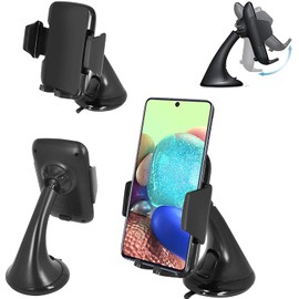iPro Accessories For Honor 70 Car Phone Holder, Honor 70 Car Holder, Windscreen Car Mount Grip Universal Car Cradle with Dashboard Base For Honor 70