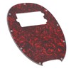 9 Holes Jazz Bass Pickguard 5 String Bass Plastic Pickguard