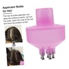 FOMIYES 3 Sets Cone Applicator Dropper Bottle for Hair Dye