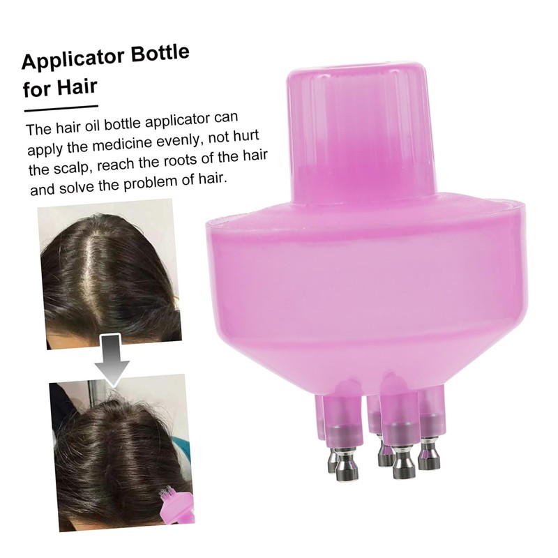 FOMIYES 3 Sets Cone Applicator Dropper Bottle for Hair Dye