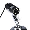 USB Digital Microscope 1600X Magnification Camera 8 LEDs with Stand