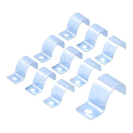 Single Hole Pipe Clamp, One Hole Pipe Strap Strong Sturdy Corrosion Resistant 304 Stainless Steel P Type One Pipe Clamp for Pipe Fixing (18mm) (20mm) (22mm)