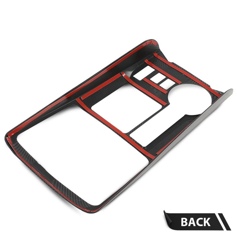 DOTCOM Center Console Gear Shift Panel Decor Cover Trim Compatible