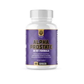 All-in-One Prostate Health Supplement for Men | Saw Palmetto, Pumpkin Seeds, Stinging Nettle, Pygeum + 26 Prostate Support Ingredients | Bladder Control & Prostate Relief | 3rd Party Tested | 60 Caps