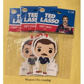 Funko Pop! Ted Lasso 6 Gift Tags NEW