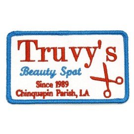 Retro Truvy’s Beauty Spot Steel Magnolias Louisiana TV Show Patch Vintage Style Retro