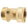 Unbranded (4 PACKS)Brass Garden Hose Shut Off Valve Water Pipe
