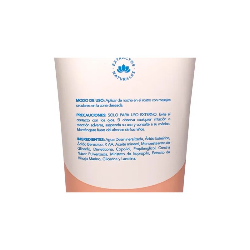 Crema Facial Concha Nacar Y Hinojo Marino Shelo Nabel 250ml