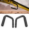 ROMELACK 2PCS Grab Handles Aluminum Compatible with Can Am Maverick