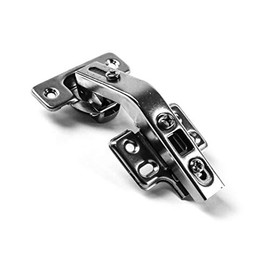 Berta (1 Piece ) 135 Degree Full Overlay, Concealed Frameless Lazy Susan Corner Kitchen Cabinet/Bi Folding Cabinet Door Hinges with Screws