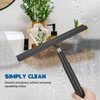 Telescopic Squeegee for Shower Glass with Long Handle - Extendable