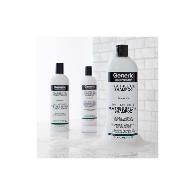Generic Value Products Tea Tree Oil Shampoo Compare to Paul