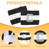 MECCANIXITY Soccer Captain Armband, Captain Arm Bands for Soccer Elastic