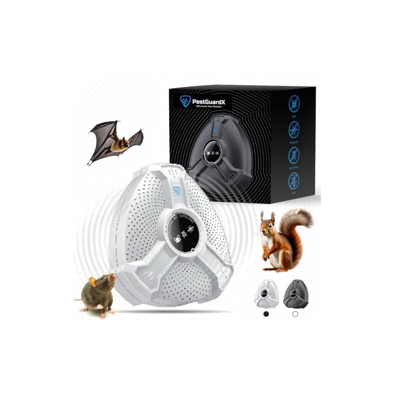 Ultrasonic Pest Repeller – Electronic Pest Control Device for Roaches,