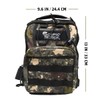 Scipio JYFSP11CAMO Unisex's Tactical Sling Bag - Camo