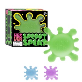 Schylling NeeDoh SplootSplat -The Splat That Sploots - Sensory Toy to Squish, Squeeze, and Pull - Ages 3 and Up - Color May Vary; One Per Pack
