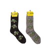 Foozys Men’s Tractors Working Man Novelty Crew Socks | 2