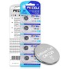 CR1225 Battery 3V Lithium Button Coin Cell for Car Key 5-Year Shelf Life (5 Counts)