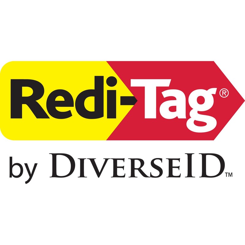 Redi-Tag 31000 Write-On Index Tabs, Permanent Adhesive, White, 104 Tabs/Pack