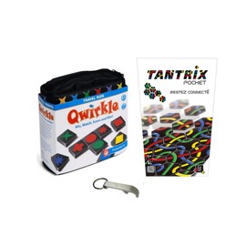 Qwirkle Voyage Set + Tantrix Pocket + 1 Bottle Opener Blumie (Tantrix + Qwirkle)