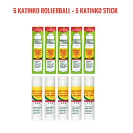 Katinko Rollerball And Katinko Stick Bundle,  5+5 -10ml Each