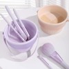 Purple 3 in 1 Makeup Brush Cleaning