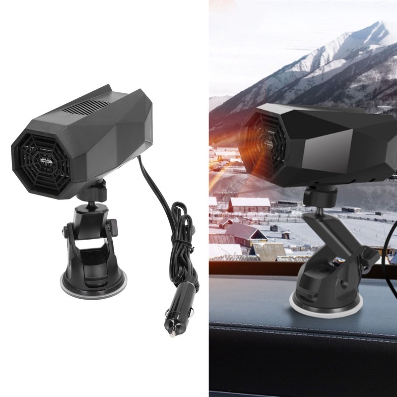 12V Car Heater Multifunction 360° Adjustable Fast Heating Universal Windshield