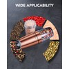 FORLIM Gravity Electric Salt and Pepper Grinder Set, Upgraded 4