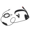 Telephone Headset Speaker Volume Adjustment Microphone Mute Monaural RJ9 Business