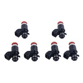YLQASOON 6 Pcs Fuel Injectors 16450-MCA-013 Compatible with Honda Goldwing 1800 GL1800 2001-2005 Honda Goldwing 1800 GL1800 ABS 2001-2005