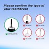 Replacement Brush Heads Compatible with 7am2m AM101/AM105 Sonic Electric Toothbrush