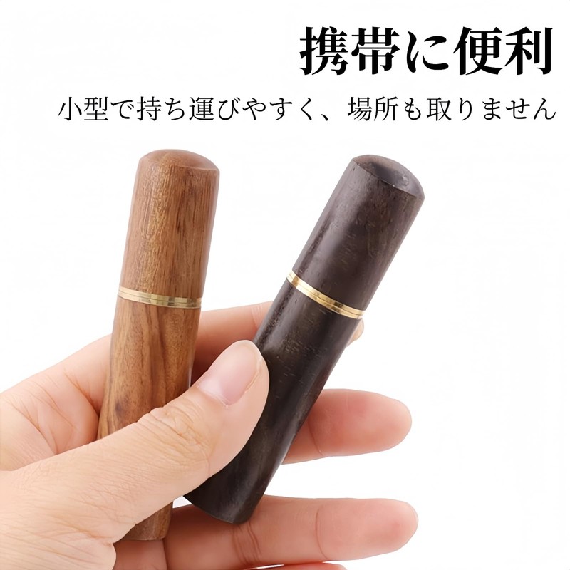 RuiChy 爪楊枝入れ 3個入り 木製 つまようじケース 爪楊枝ケース 携帯用 蓋付き 木のつまようじ入れ 針収納ケース