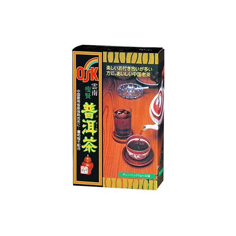 OSK Thin Puer Tea, 0.2 oz (5 g) x 32