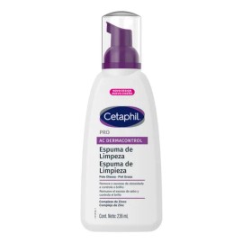 Espuma De Limpieza Cetaphil Pro Ac Dermacontrol De 236ml