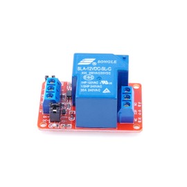 KNACRO SLA-12VDC-SL-C 1 Channel Relay Module DC 12V 30A with optocoupler Isolation Support High Level Low Level (DC 12V 30A, 1-Channel)