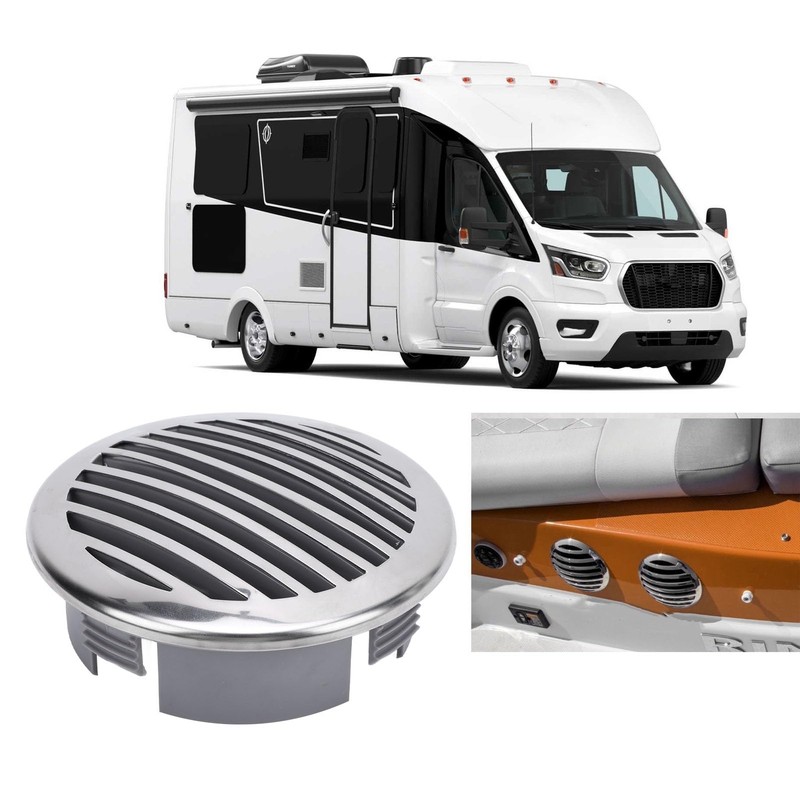 Marine Vent Cover, 4 Pcs 4-inch 316 Stainless Steel Boat