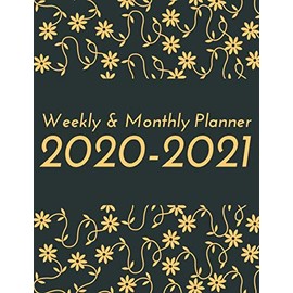 2020-2021 Planner - Academic Weekly & Monthly Planner: August 2020 to July 2021 - To Do List, Goals, and Agenda for School, Home and Work - Organizer & Diary