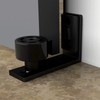 2 Pcs Adjustable Wall Door Floor Guides Bottom Sliding Door