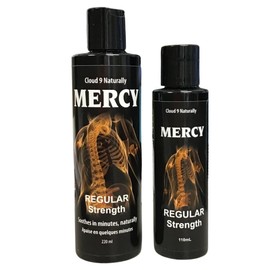 Cloud 9 Naturally Mercy Lotion Bundle – Hydrating & Soothing Body Cream (7.44 fl oz + 3.72 fl oz) – Made in Canada