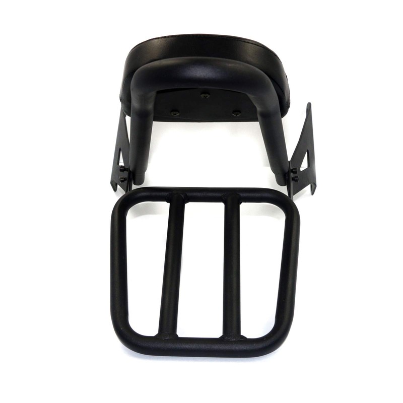 BAIONE Motorcycle Sissy Bar Detachable Rear Passenger Backrest Replacement for