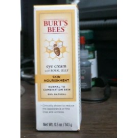 Burt's Bees Eye Cream With Royal Jelly  Skin Nourishment 0.5 oz