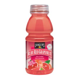 Langer's Ruby Red Grapefruit Juice Cocktail, 10 Oz (Pack Of 12)