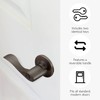 Design House Springdale Keyed Entry Exterior Door Lever Handle Lockset,