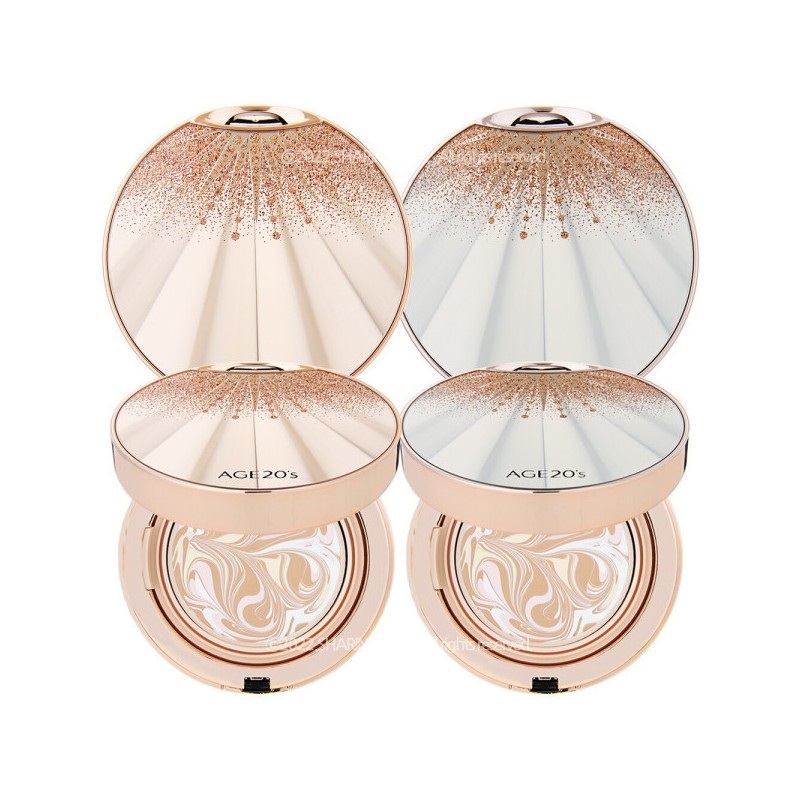 Age 20's Essence Cover Pact HG Aurora Gold Edition No.