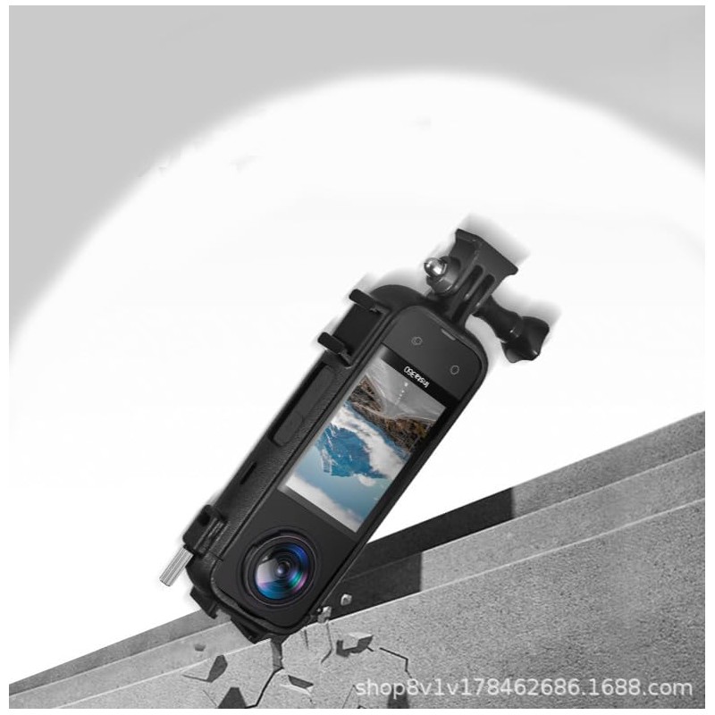 Monzi Multi-Function Frame for Insta360 X4 Frame, Protective Case, Cage,