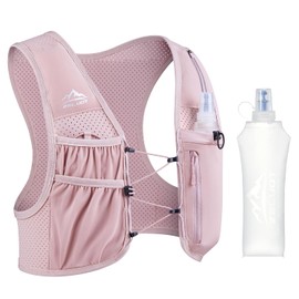 Zelvot Chaleco para Correr para Mujeres y Hombres, Patente Original de EE. UU., Chaleco de Hidratación para Correr con Correas de Pecho Ajustables, Mochila de Hidratación Reflectante Ligera para