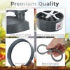 Sonhomay 7PCS Blender Replacement Parts for Nutribullet, 32oz & 24oz